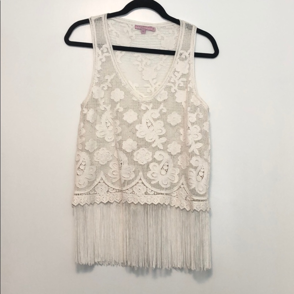 Calypso St Barth top size S with tassels